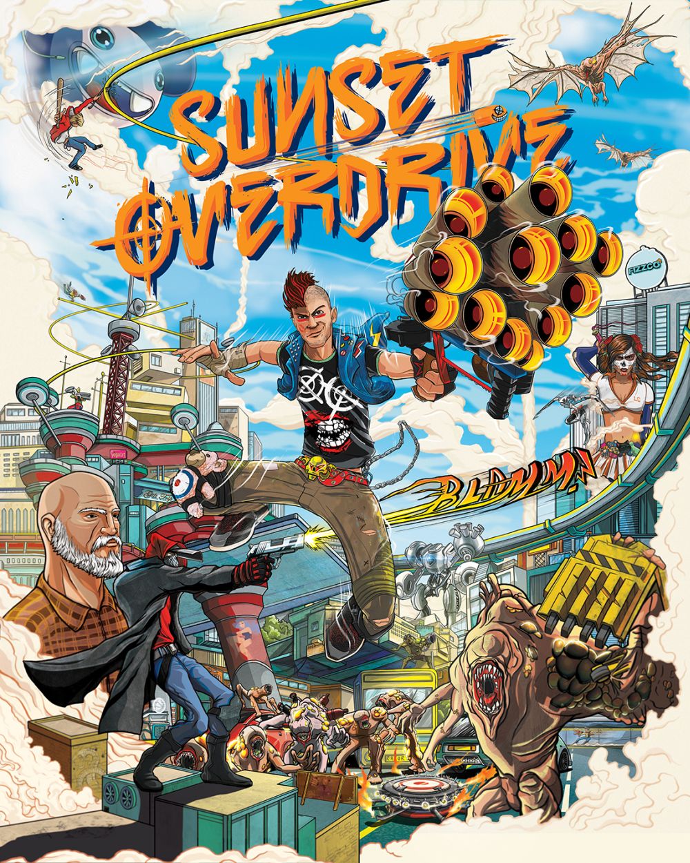 دانلود بازی Sunset Overdrive برای کامپیوتر دانلود بازی Sunset Overdrive برای کامپیوتر